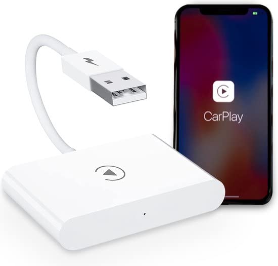 Somstyle Wireless Apple CarPlay Adapter Pro - 2023 Upgraded CarPlay Dongle for iPhone with iOS Compatibility | Seamless Music, Navigation & Calls | Perfect for Commuting, Road Trips & Daily Driving