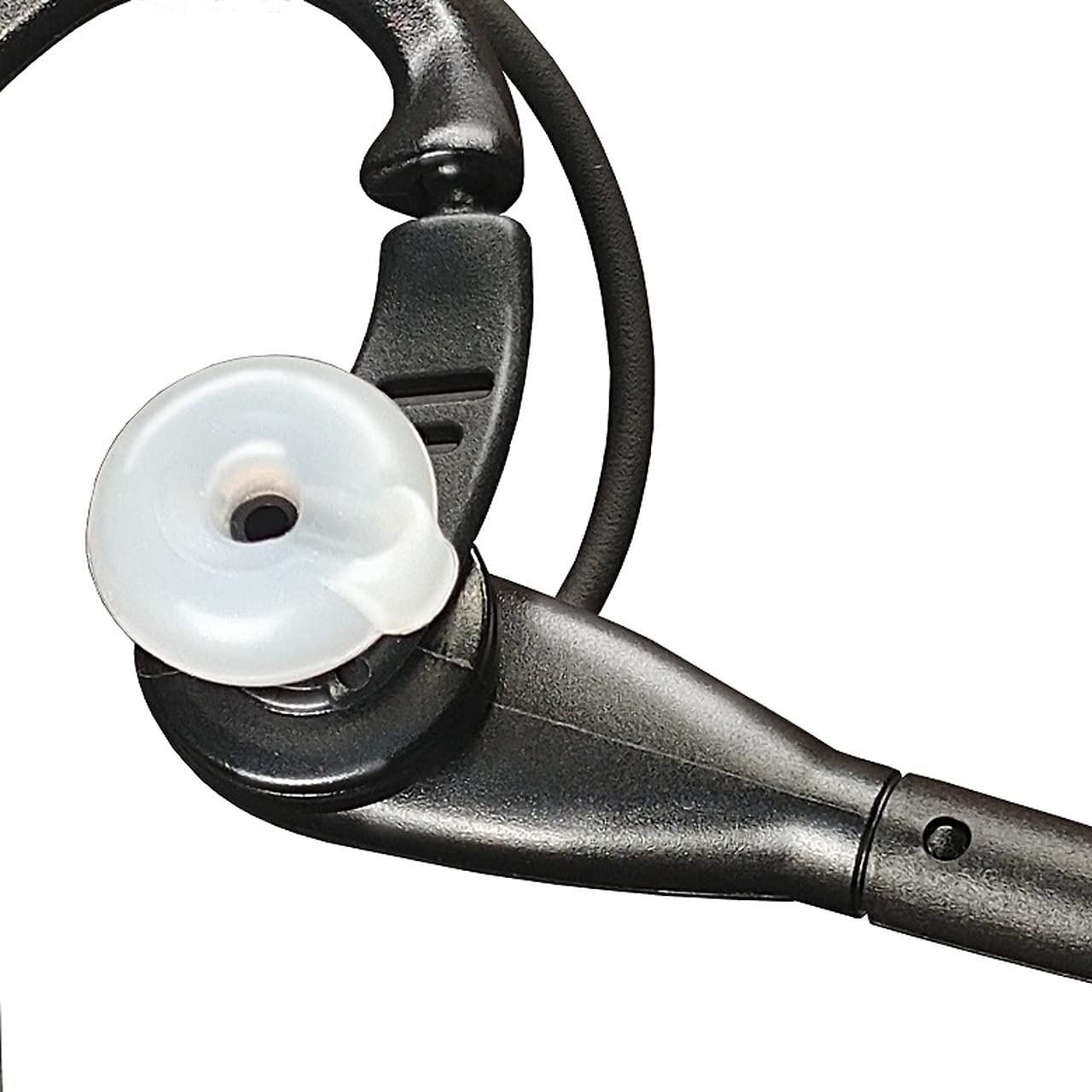 Alcatel-Lucent IP Touch Headset for IP 8001G, 8002, 8010, 8018, 8030 & 8040 VoIP Phones - In-Ear Headphones with Noise Cancelling - Perfect for Home Office, Call Centers & Remote Work (EAR200 + QD002)