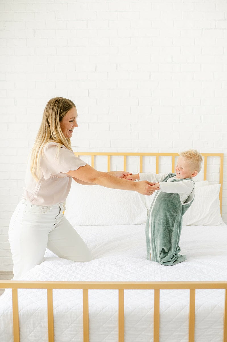 Soft & Cozy Mist Wearable Minky Blanket - Ultra Plush Fleece Wearable Throw for Adults & Kids - Perfect for Lounging, Travel, and Cold Weather Comfort