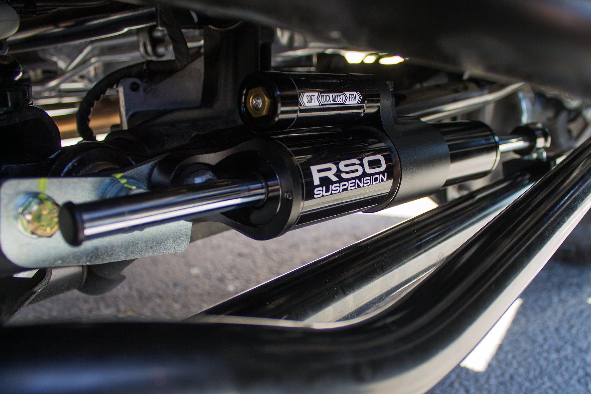 RSO Suspension Steering Stabilizer - High Performance Adjustable Shock Absorber for 2018-2025 Jeep Wrangler JL/JLU & 2020-2025 Gladiator | Off-Road & Daily Driving Upgrade