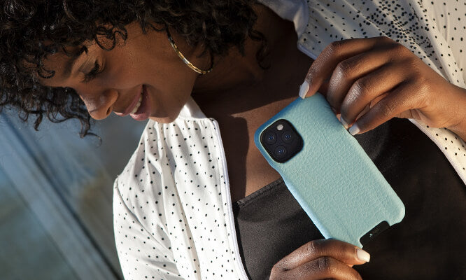 Premium Leather Case for iPhone 11 Pro - Shockproof & Anti-Slip Grip Protection - Perfect for Work, Travel & Everyday Use