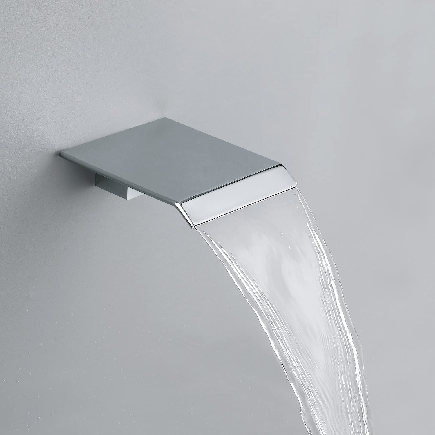Polished Chrome 10-Inch Rain Shower Faucet Set with Handheld Spray & Tub Spout - Complete Bathtub Shower System for Luxury Bathrooms | Perfect for Master Bath Renovation & Spa-Like Experience