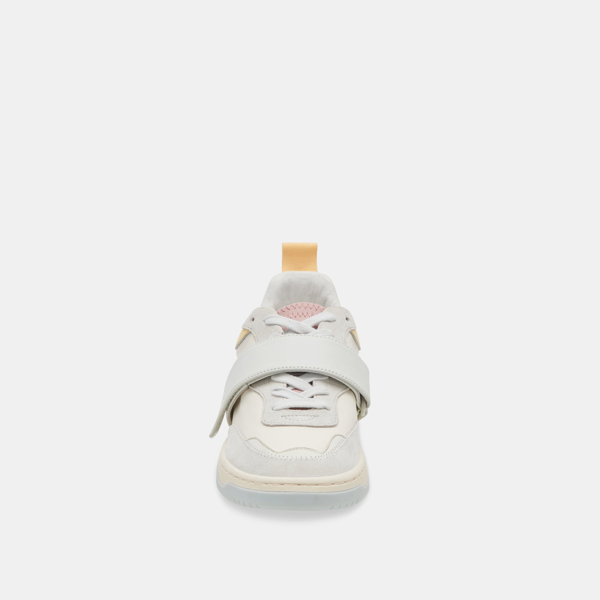 ALVAH Pastel Multi-Color Leather Sneakers - Women's Fashion Casual Shoes for Walking, Running & Everyday Wear