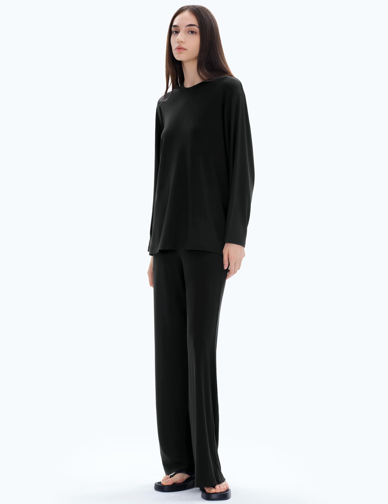 Women's 2-Piece Lounge Set - Soft & Loose Fit Matching Tracksuit Outfit for All-Day Comfort | Perfect for Yoga, Home Wear & Casual Outings