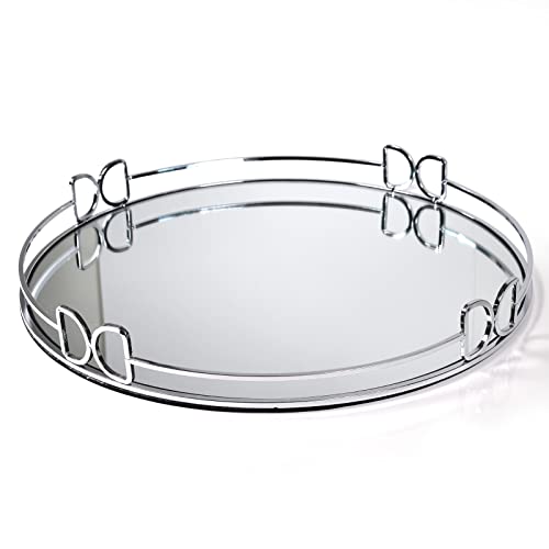 Silver Mirrored Tray
