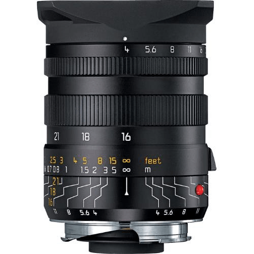 Leica Wide Angle Tri Elmar M 16-18-21mm f/4 ASPH Manual Focus Lens for M-Mount Cameras - Perfect for Landscape, Architecture & Travel Photography