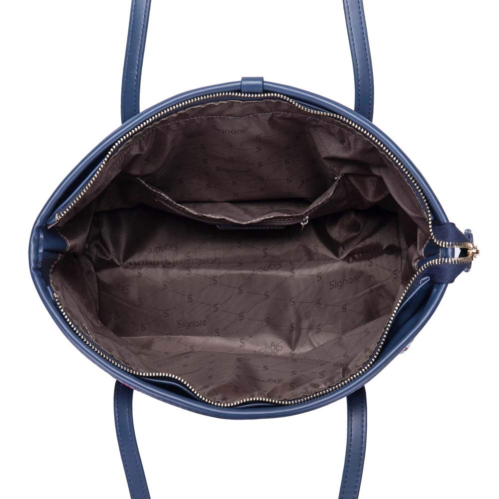 Signare Women's Tapestry Shoulder Tote Bag - Stylish & Durable Handbag for Work, Travel & Daily Use | Perfect Office Commute, Beach Day & Shopping Companion