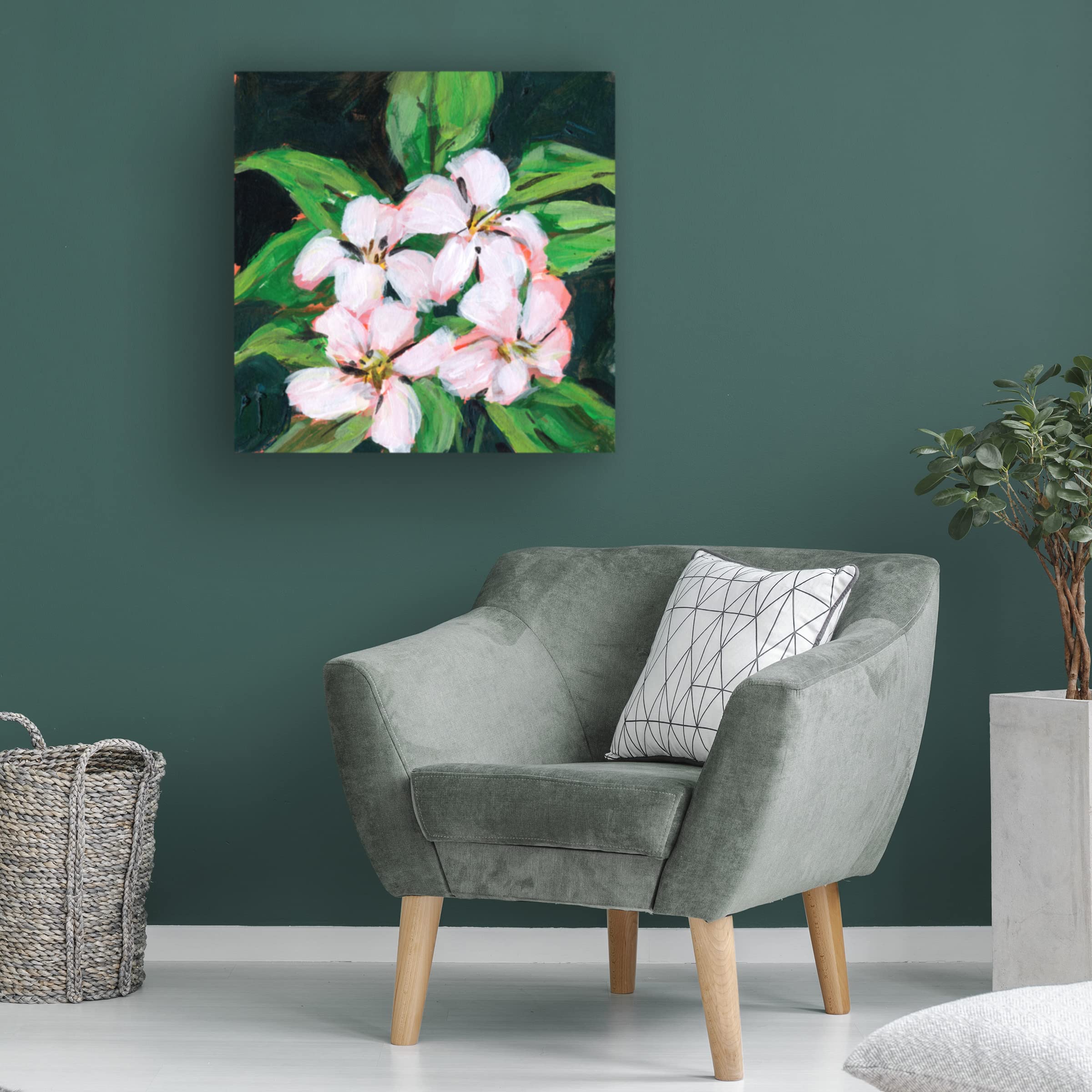 Trademark Fine Art 'Summer Bride III' Canvas Wall Art by Melissa Wang - Perfect for Living Room, Bedroom & Wedding Decor