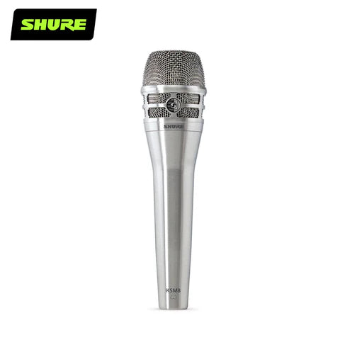 Shure KSM8 Dualdyne Cardioid Dynamic Vocal Microphone - Professional Studio & Live Performance Mic for Singers, Podcasters & Broadcasters