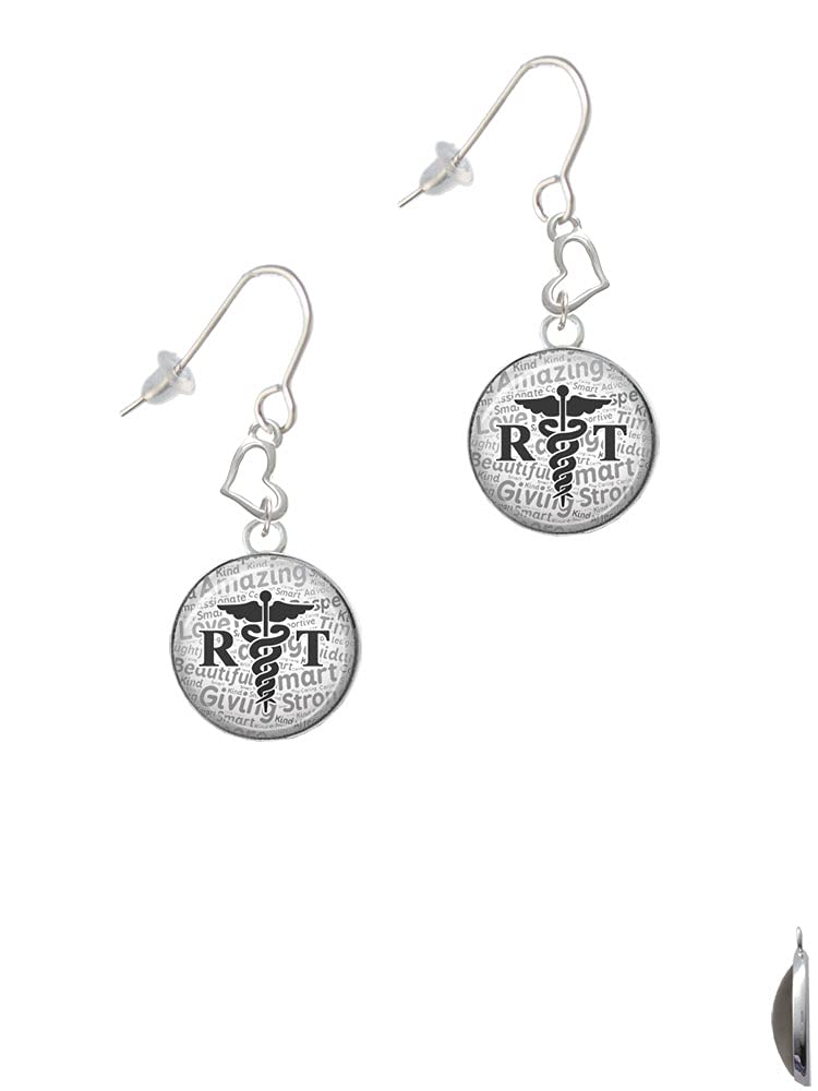 Silver Heart French Earrings for Women - Elegant Everyday Wear