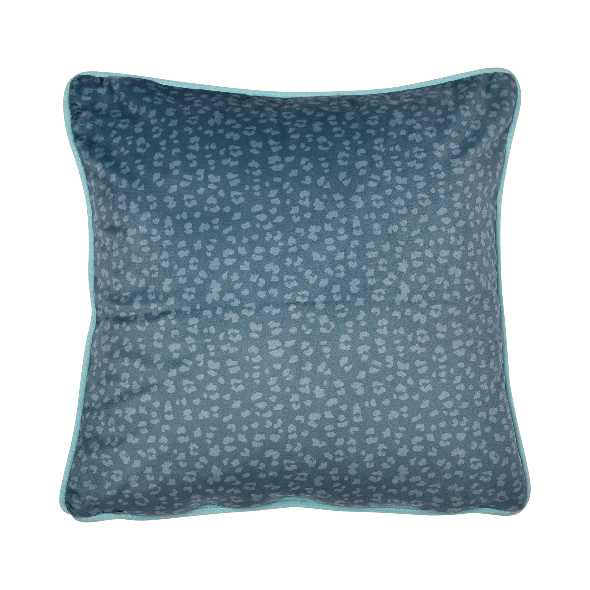 Soiree Peacock Jungle Cushion Cover - Teal Blue Bohemian Throw Pillow Case for Living Room, Bedroom Decor - Perfect for Home, Sofa, Chair & Outdoor Use