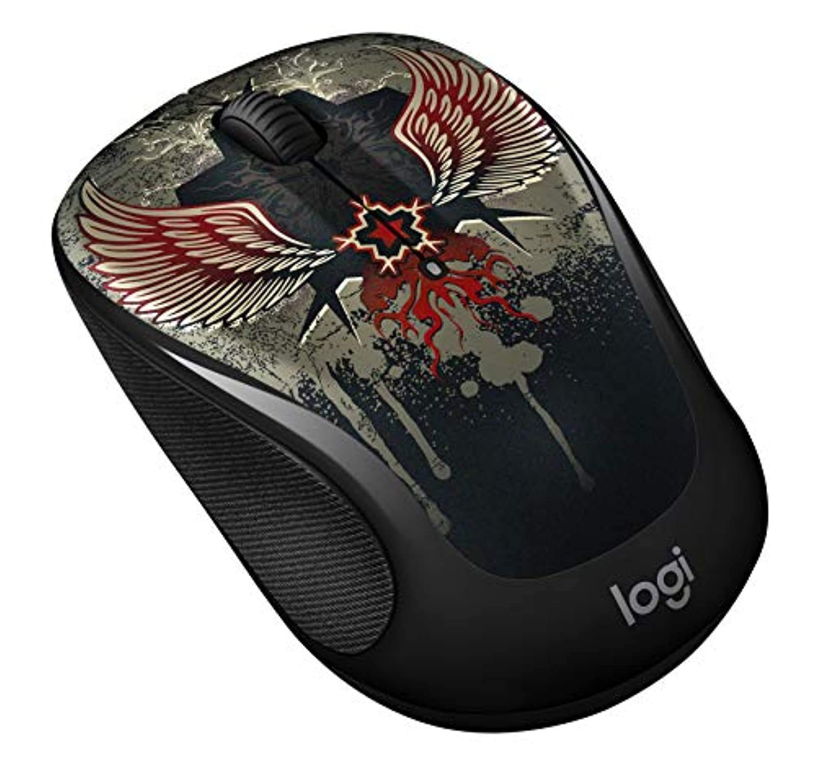 Logitech M325 Wireless Optical Mouse - Black, Ergonomic Design, 2.4GHz USB Receiver, 12-Month Battery Life for Laptop, PC, Mac - Perfect for Office, Home, Gaming & Travel Use