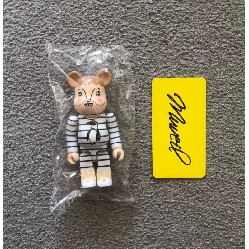 Bearbrick Series 23 ARTIST MUVEIL Lily 100% Collectible Figure - Limited Edition Vinyl Art Toy for Display & Collection, Perfect for Home Decor, Office Display, and Gift for Art Enthusiasts