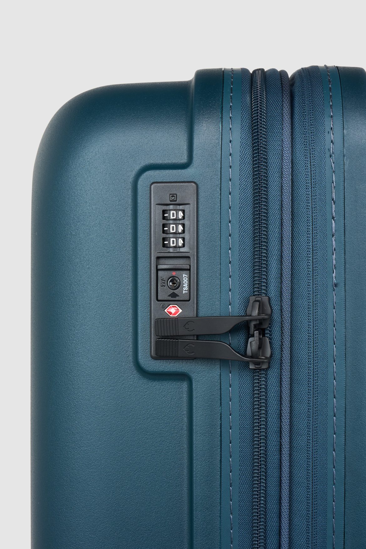 Single Stripe 3-Piece Luggage Set - Lightweight Spinner Suitcases for Travel, Business Trips & Family Vacations