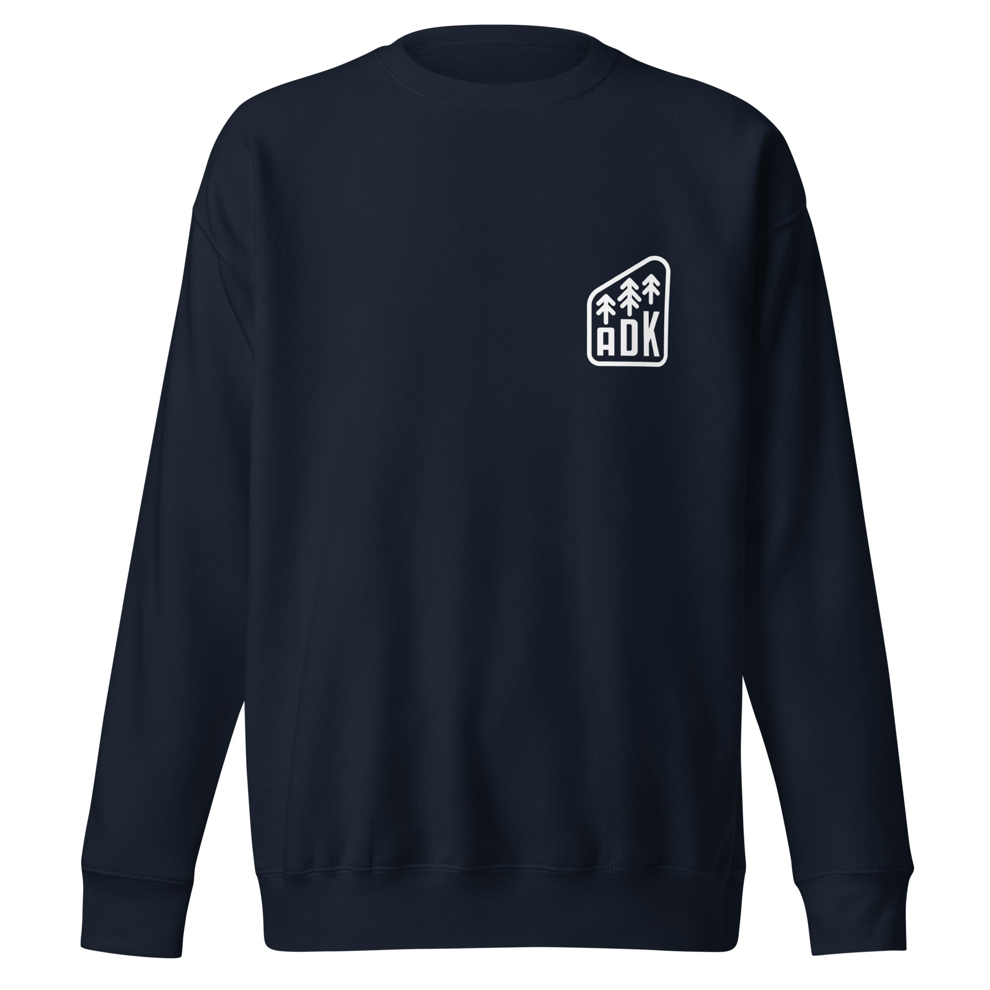 Evergreen Crew Neck Sweatshirt for Men & Women - Soft Cotton Blend Pullover for Casual Wear, Loungewear & Outdoor Activities