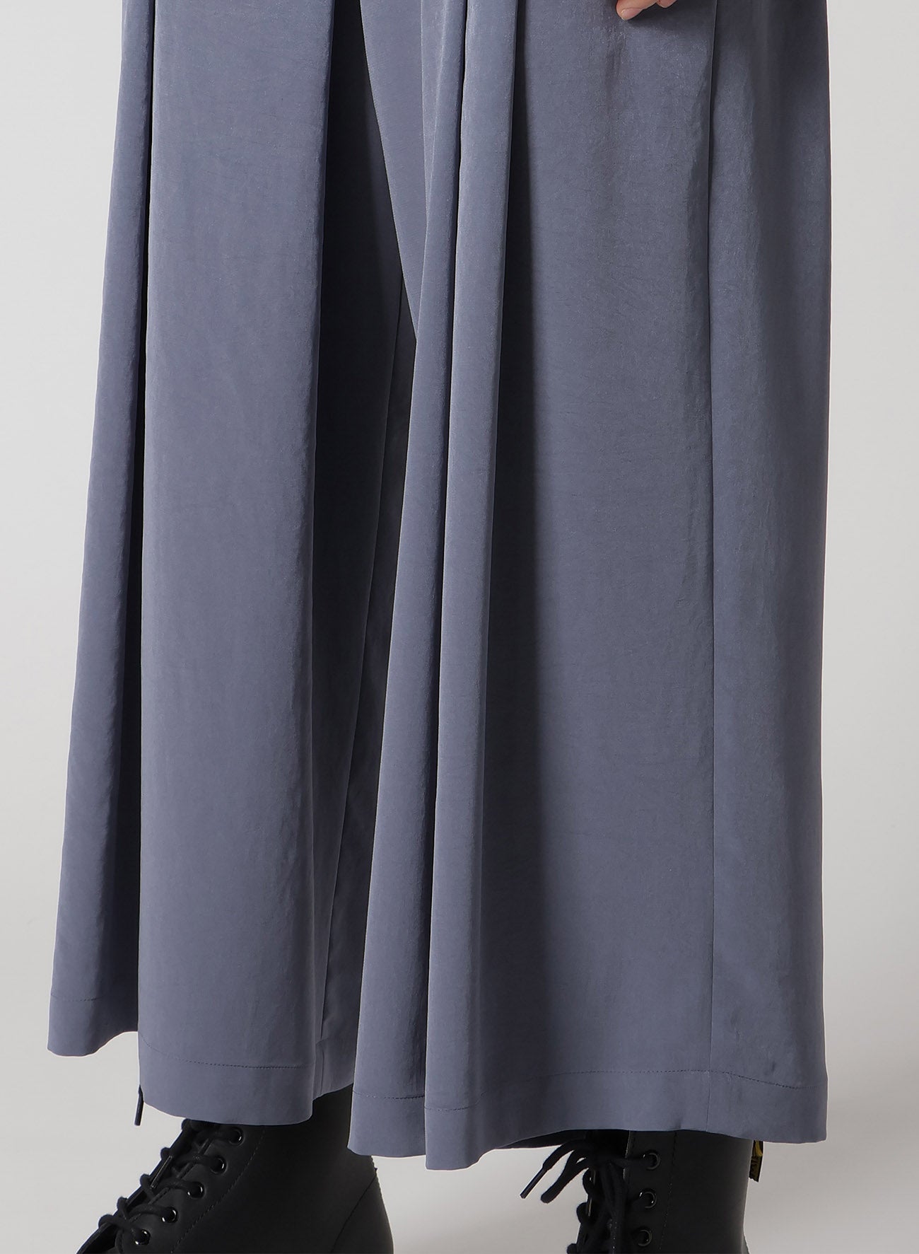 Crepe de Chine Random Tuck Pants for Women - Elegant High Waist Flowy Trousers for Office, Party & Casual Wear | Comfortable & Stylish