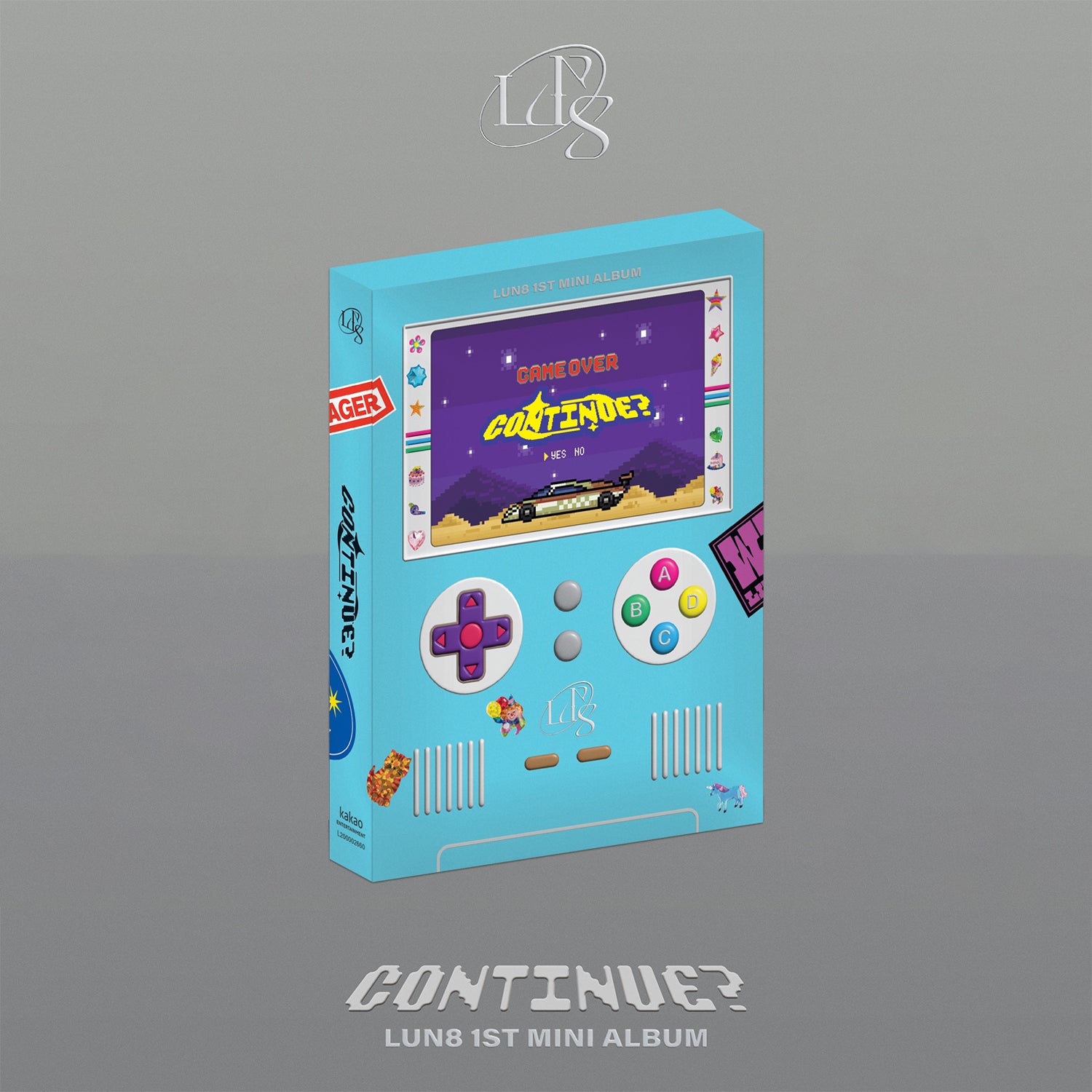 LUN8 1ST MINI ALBUM 'CONTINUE?' K-Pop Music CD | Perfect for K-Pop Fans, Collectors & Gift Giving | Enjoy at Home, Parties or While Traveling