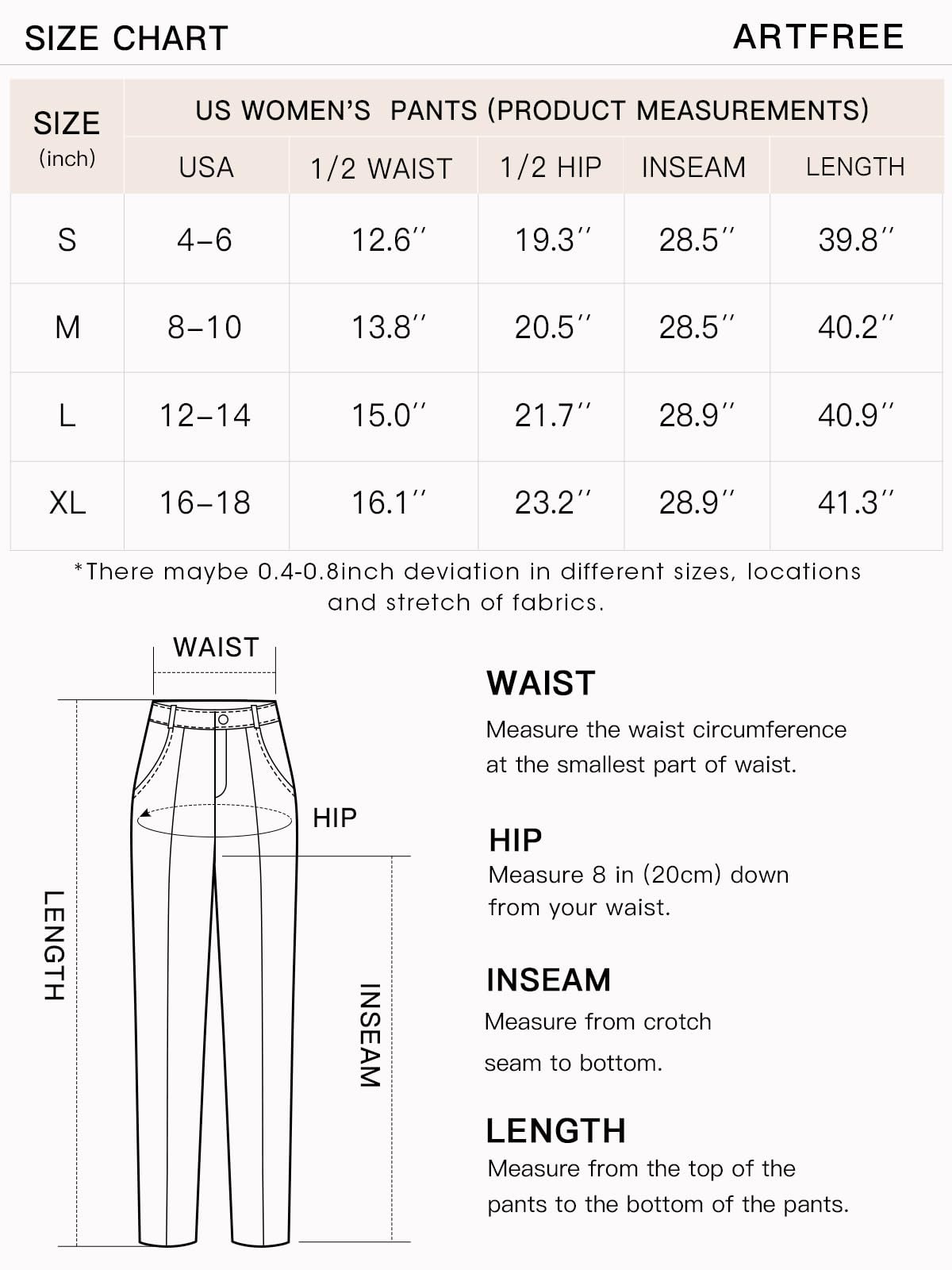 ARTFREE Women's Cargo Pants - Trendy High Waisted Baggy Pants with Drawstring & Wide Leg Y2K Style | Perfect for Streetwear, Casual Outfits & 90s Fashion Looks