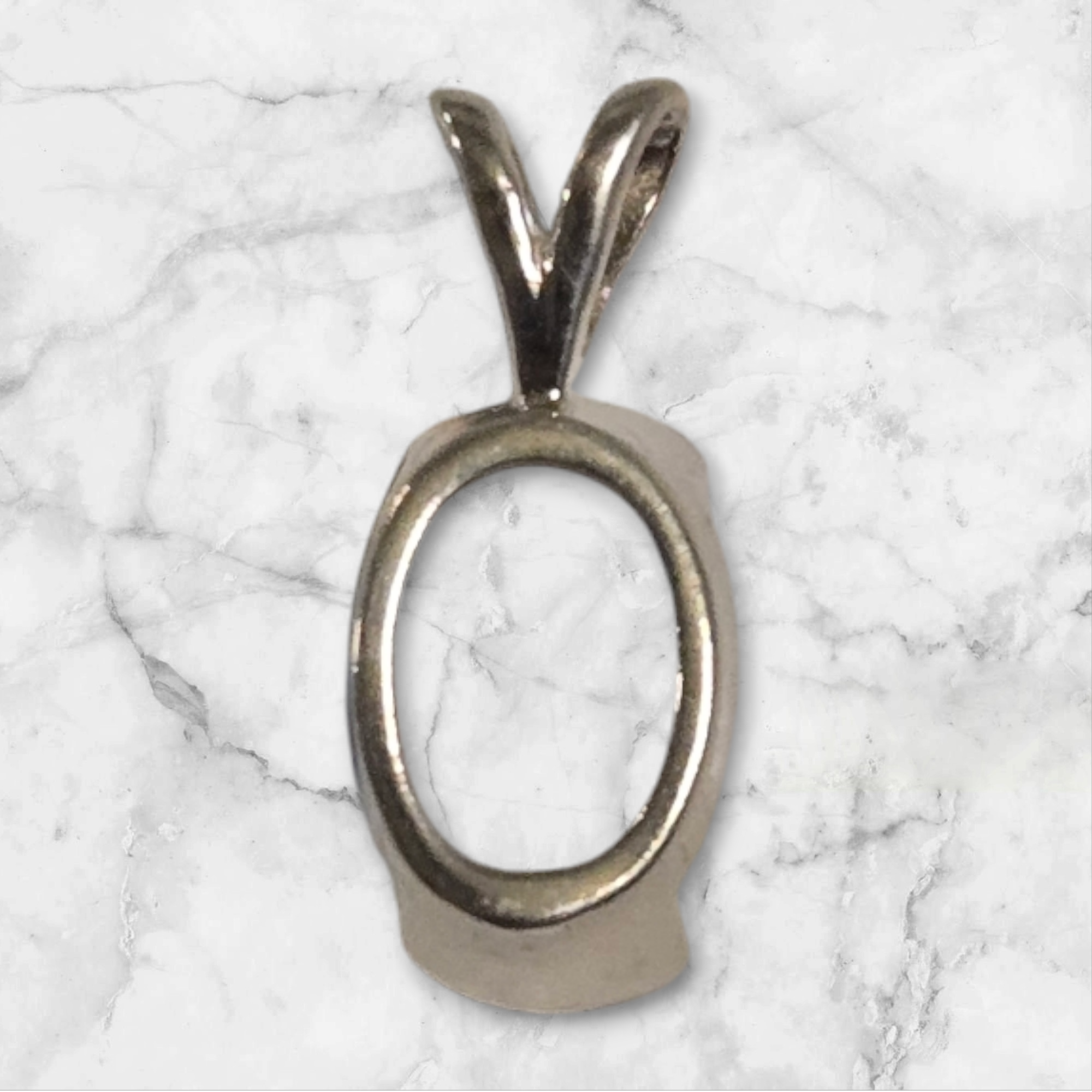 Premium 7x5mm & 10x8mm Oval Plate Pendant Settings - Solid Sterling Silver or 14K Gold - Handcrafted in USA - Perfect for Jewelry Making, Custom Necklaces & Gift Giving