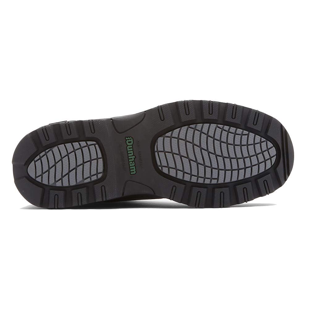 Dunham Men's 8000 Works Moc Waterproof Boot - Comfortable Slip-Resistant Work Shoes for Construction, Hiking & Outdoor Activities