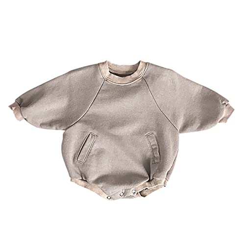 Newborn Baby Girl & Boy Romper Bodysuit - Soft Long Sleeve One-Piece Jumpsuit Outfit Set | Perfect for Photoshoots, Family Gatherings & Daily Wear