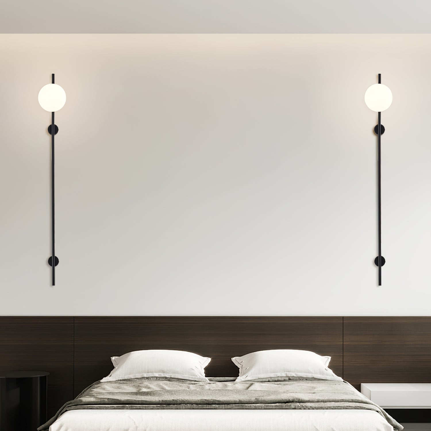 Plug-in Wall Light with Dusk to Dawn Sensor - Energy Efficient Indoor/Outdoor Night Light for Hallway, Bedroom, Bathroom, Stairs, Porch & Garage