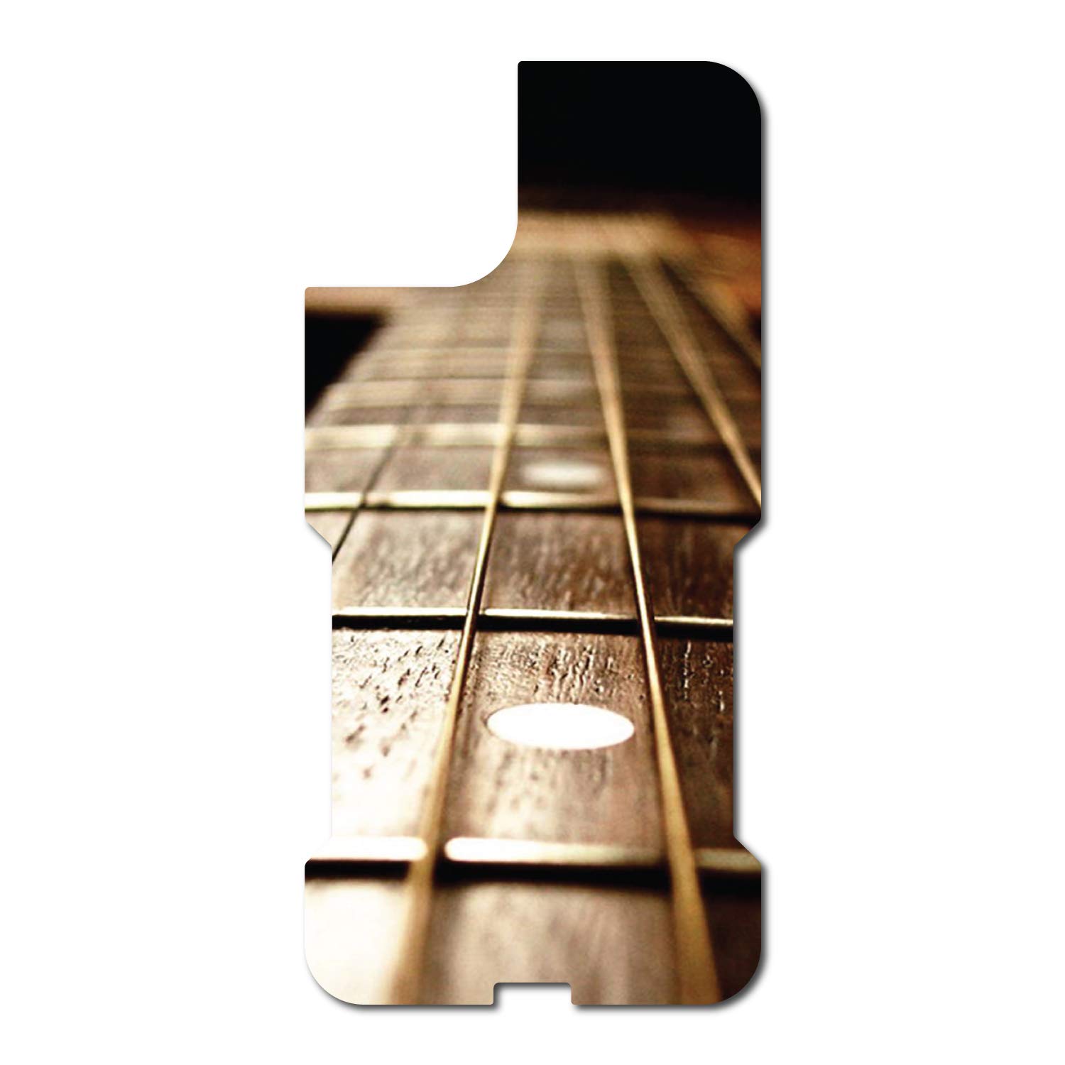 DistinctInk Custom Skin Decal for OtterBox Commuter Case iPhone 11 Pro Max (6.5 Inch) - Guitar Strings Design | Protective Vinyl Sticker | Perfect for Music Lovers & Personalization