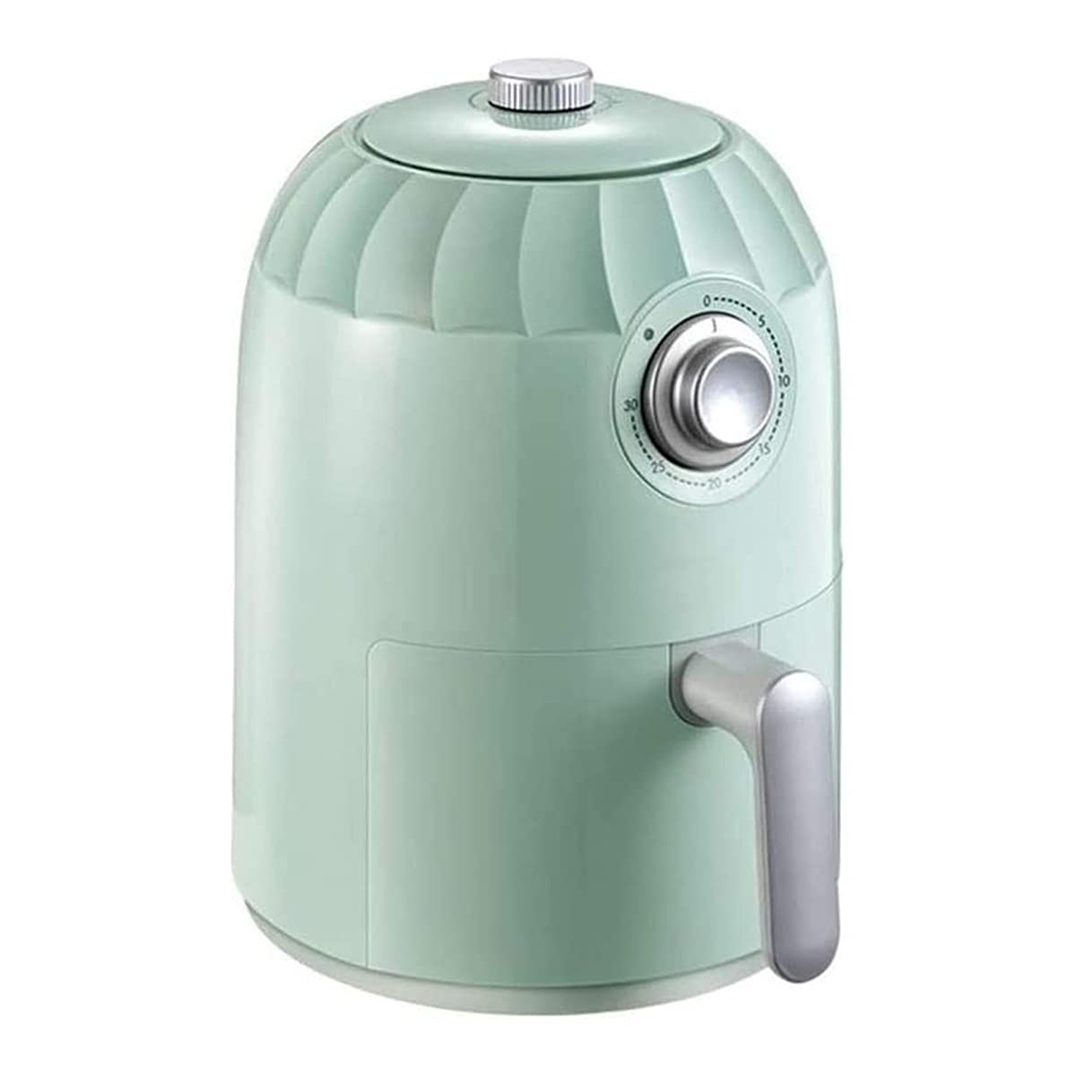 YJPQ 2L Air Fryer for Home Use - Multifunctional Healthy Low Fat Electric Deep Fryer with Oil-Free Cooking, Dual Knob Control - Perfect for Air Frying, Baking, Grilling Chicken, Pizza, Fries & Bread - Ideal for Healthy Family Meals & Quick Snacks