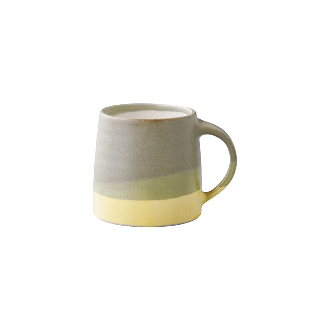 Slow Brew Ceramic Coffee Mug - Insulated & Comfort Grip Handle - Perfect for Home, Office & Outdoor Use