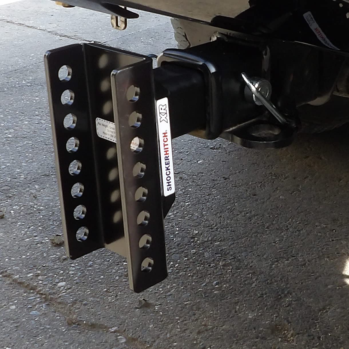 Shocker XR Adjustable Drop Hitch Base Frame with Pins - Fits 2