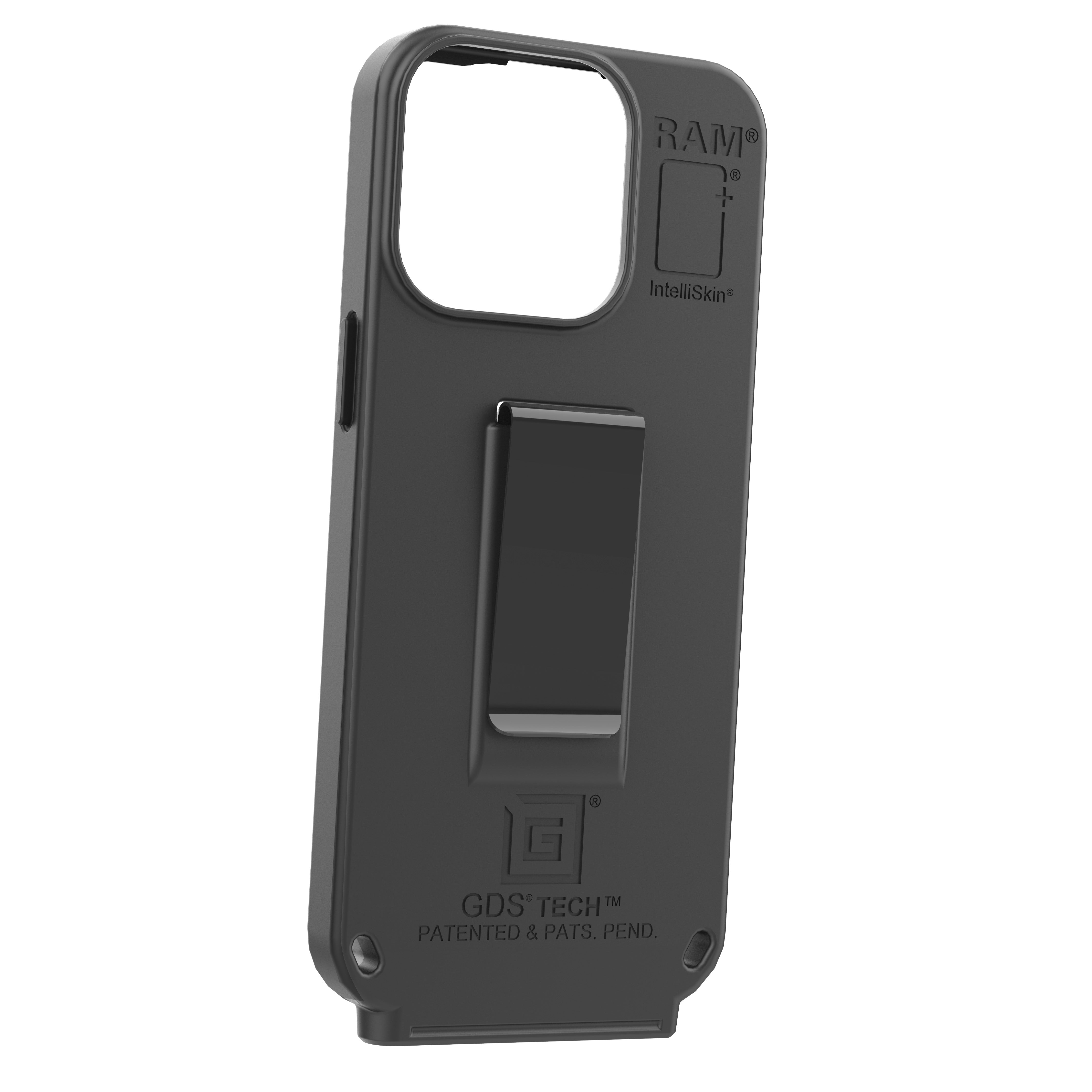 IntelliSkin® Protective Case for Apple iPhone 15 Pro - Slim Fit, Shockproof Cover with Enhanced Grip (RAM GDS SKIN AP42) - Perfect for Everyday Use, Travel & Outdoor Activities