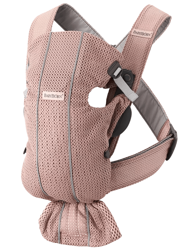 BabyBjorn Baby Carrier Mini 3D Mesh - Lightweight & Breathable Infant Carrier for Newborns to Toddlers - Perfect for Travel, Hiking & Everyday Use