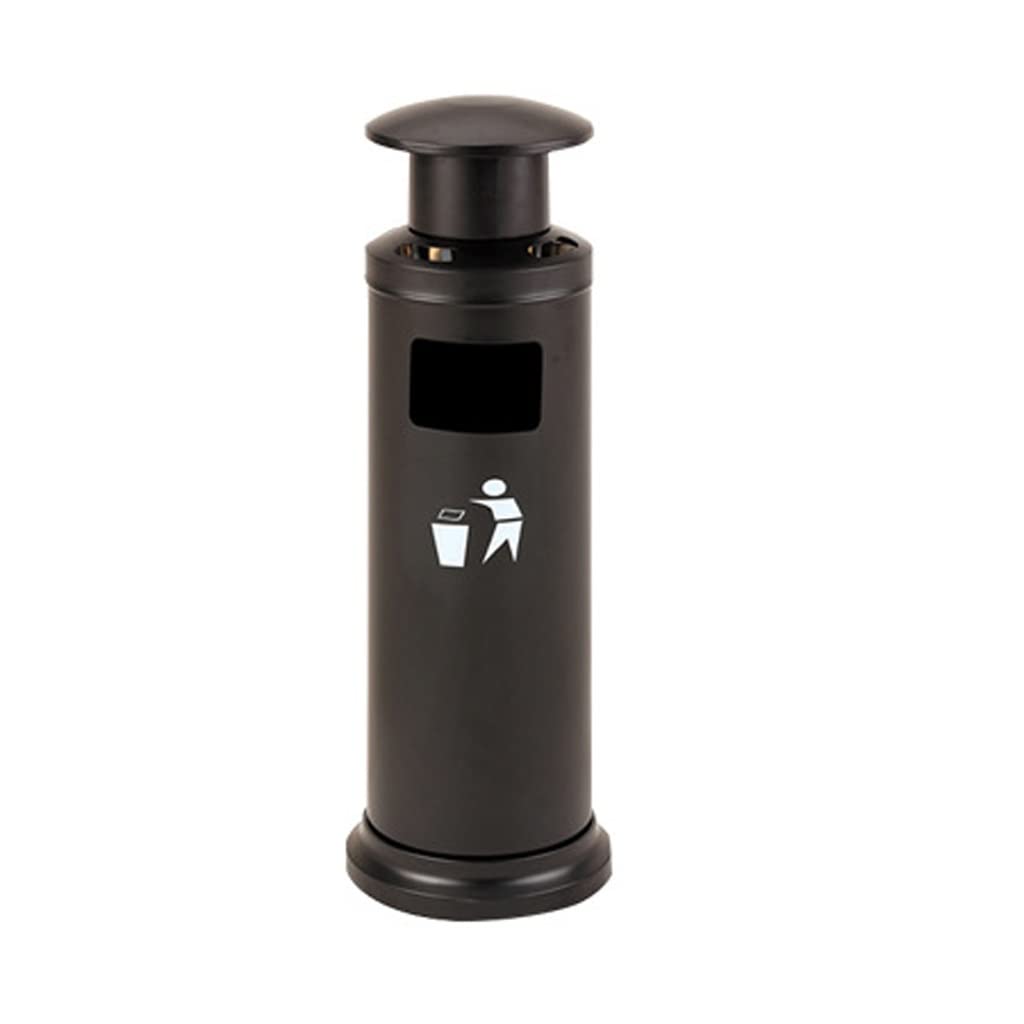 Stainless Steel Vertical Cigarette Butt Ashtray & Trash Can - Indoor/Outdoor Use for Patio, Garden, Smoking Area & Public Spaces (Color: A)