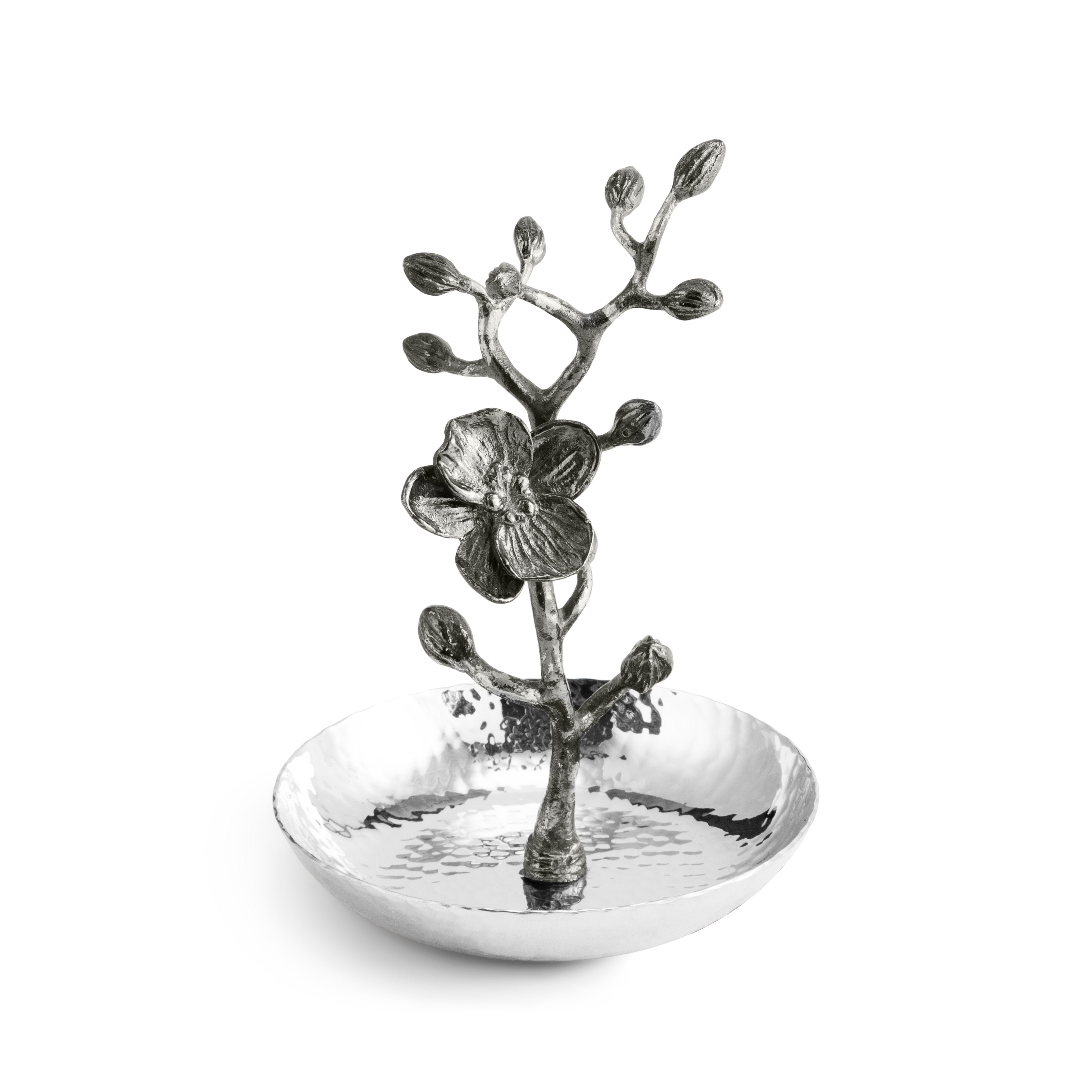 Black Orchid Ring Holder for Women - Elegant Jewelry Organizer for Rings, Necklaces & Bracelets - Perfect for Home, Travel & Gift Giving