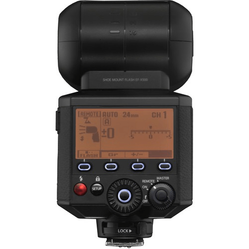 Fujifilm EF-X500 Flash for DSLR & Mirrorless Cameras - Professional TTL Speedlite with Wireless Control, Bounce & Swivel Head - Perfect for Wedding, Portrait & Event Photography