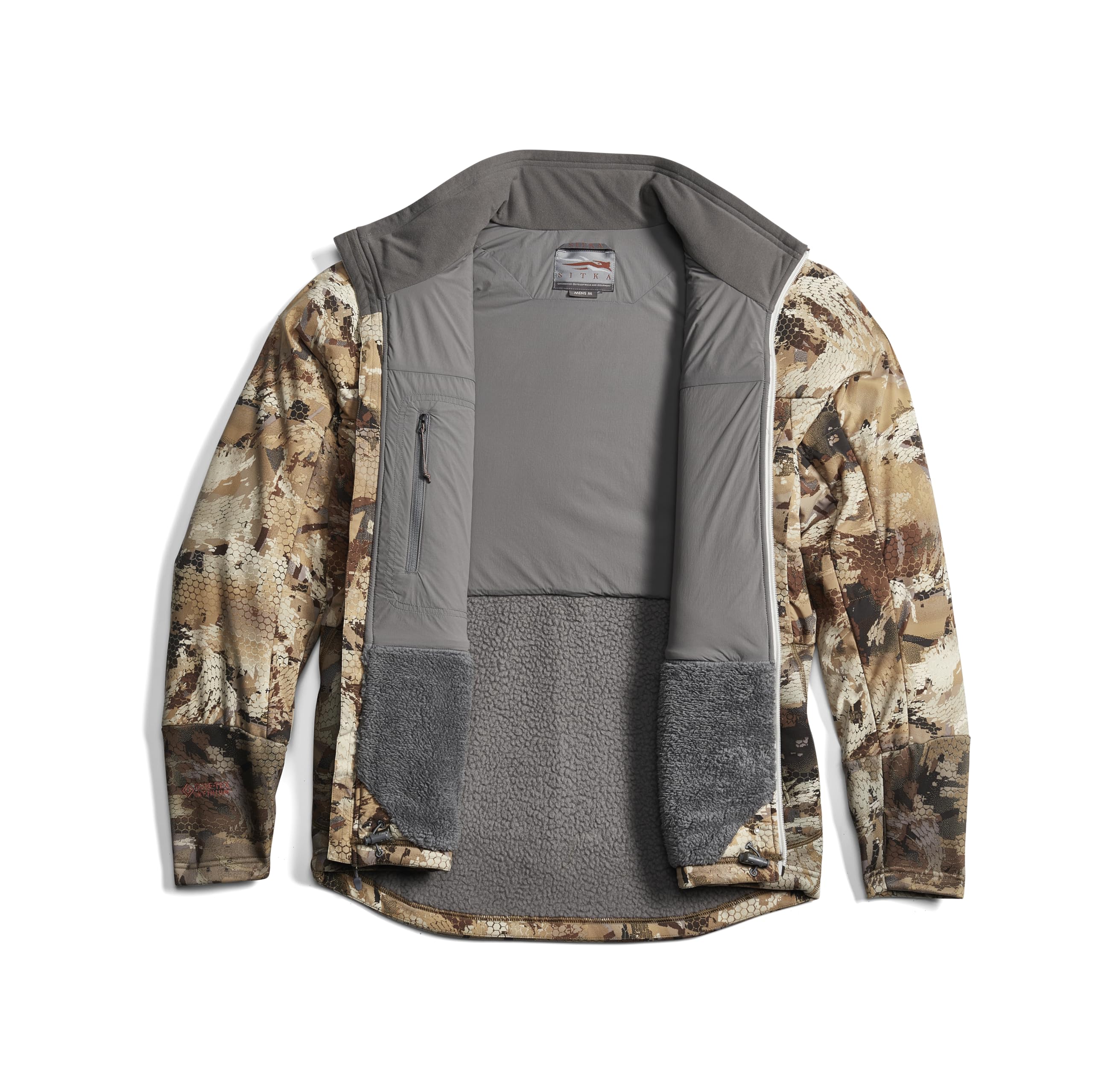 SITKA Gear Men's Duck Oven Jacket - Waterproof Hunting Jacket for Cold Weather, Camo Camouflage Outdoor Gear - Ideal for Duck Hunting, Waterfowl Season & Winter Adventures