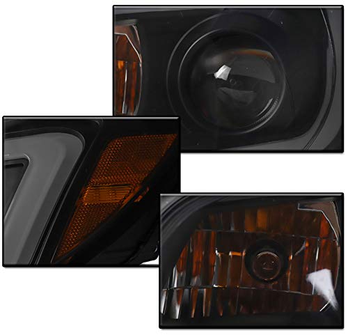 LED Projector Headlights for 2006-2007 Subaru Impreza - Black/Smoke with DRL - Upgrade Your Ride