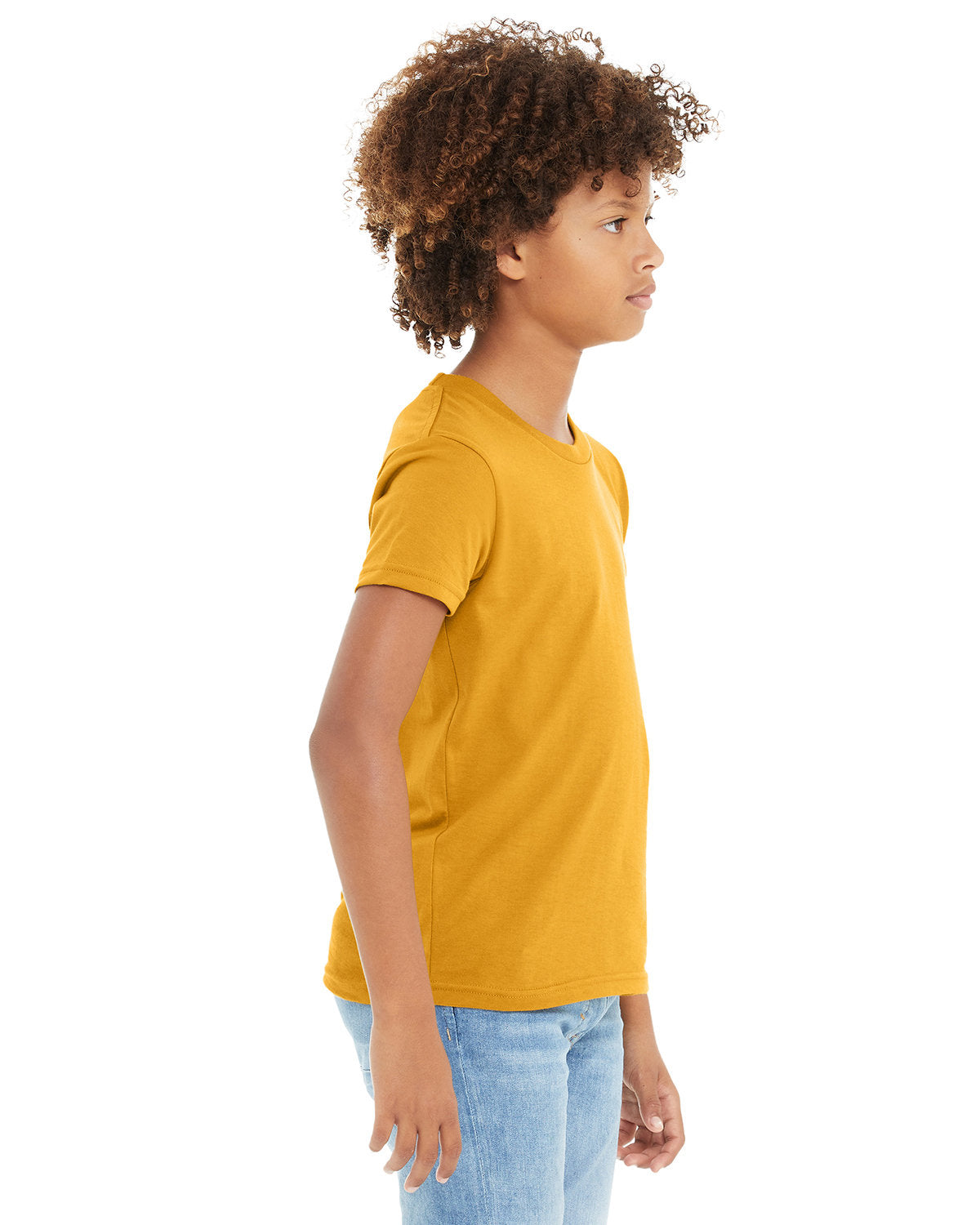 Bella + Canvas 3001Y Youth Jersey T-Shirt - Soft Cotton Short Sleeve Tee for Kids - Perfect for School, Play & Everyday Wear