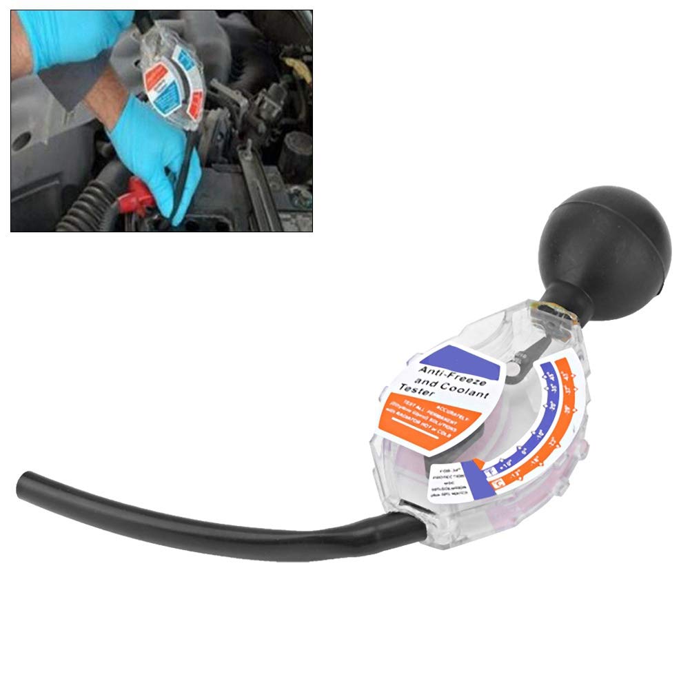Uxsiya Antifreeze Coolant Tester - Fast & Accurate Car Coolant Tester for Vehicle Maintenance & Repair | Essential Automotive Tool for Winter Prep & Engine Protection