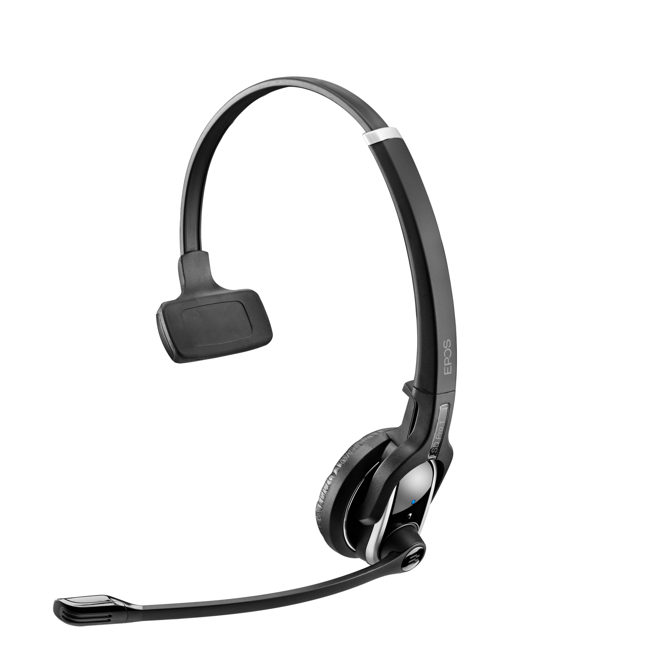 Sennheiser SD Pro 1 ML Wireless DECT Headset - Single-Sided Office Headset with Ultra Noise-Cancelling Mic, Multi-Connectivity for Desk Phones & Skype for Business Certified (Black) | Perfect for Remote Work, Call Centers & Professional Business Communications