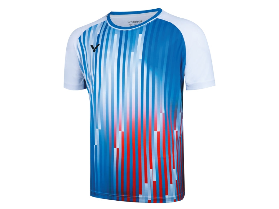 VICTOR Men's T 50050TD Performance Badminton & Tennis Shirt - Lightweight & Breathable for Sports & Training