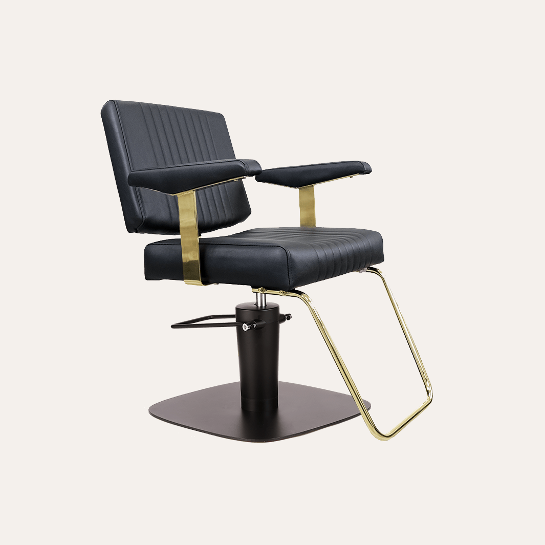 ATHENA Professional Salon Chair - Adjustable Hydraulic Styling Chair for Hairdressers & Barbers - Perfect for Salons, Barber Shops & Home Use