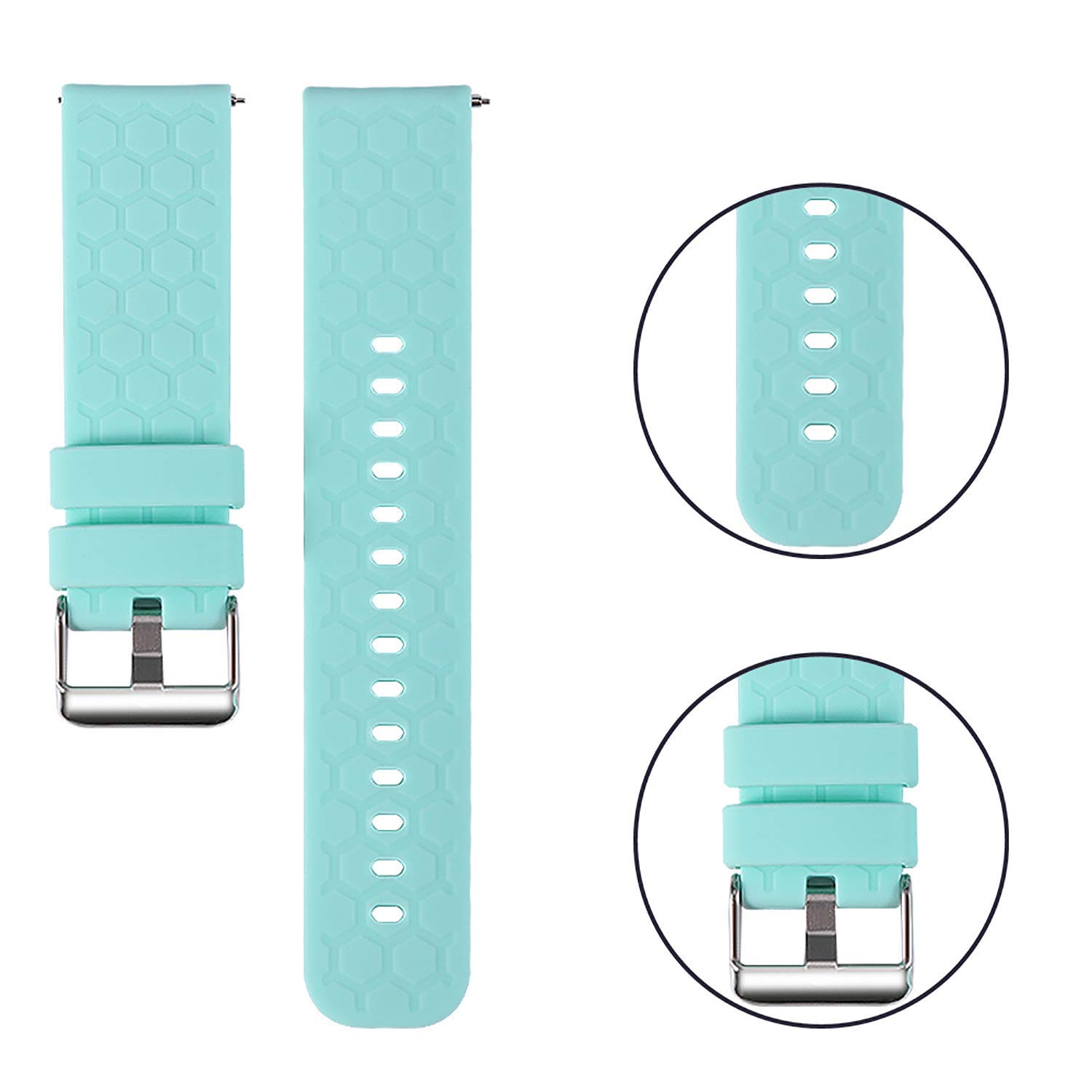 Premium Soft Silicone Watch Band - Compatible with WZWNEER Smartwatch, Adjustable Quick Release Replacement Strap | Perfect for Fitness, Workouts & Everyday Wear