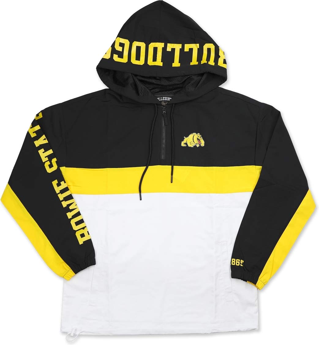 Big Boy Bowie State Bulldogs Women's Anorak Jacket - Cultural Exchange Windbreaker for College Sports & Outdoor Activities