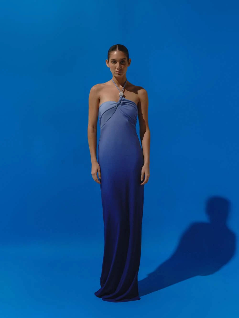 Bari Maxi Dress Lapis Lazuli - Flowy Long Summer Dress for Women, Beach Cover Up, Vacation Outfit, Party Wear & Casual Elegant Fashion