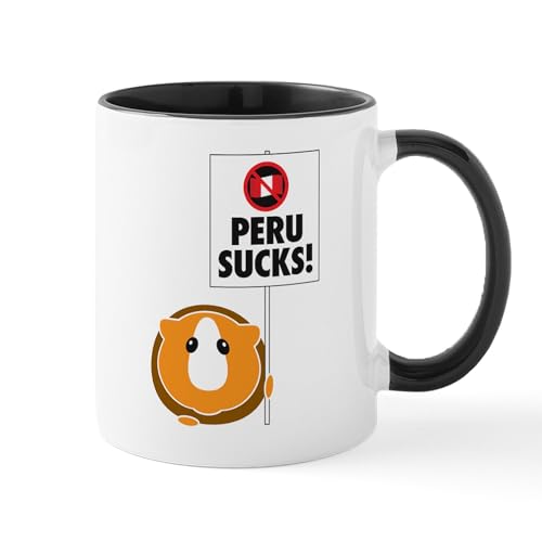 White/Black Inside - Peru Sucks Mug