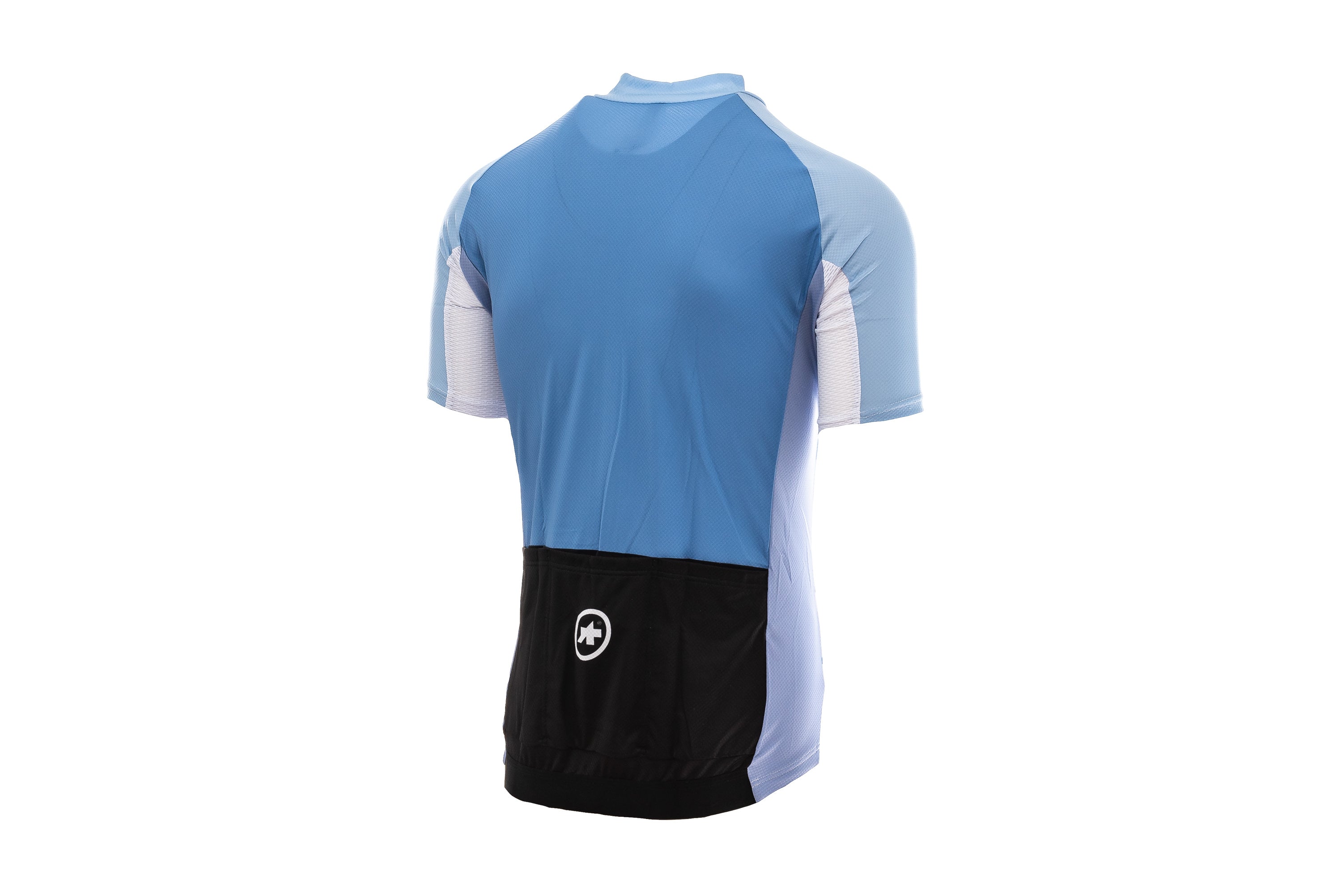 Assos Quartz Short Sleeve Cycling Jersey - Polar Blue | Men's Bike Shirt for Road & Mountain Biking | Moisture-Wicking & Breathable Performance Top