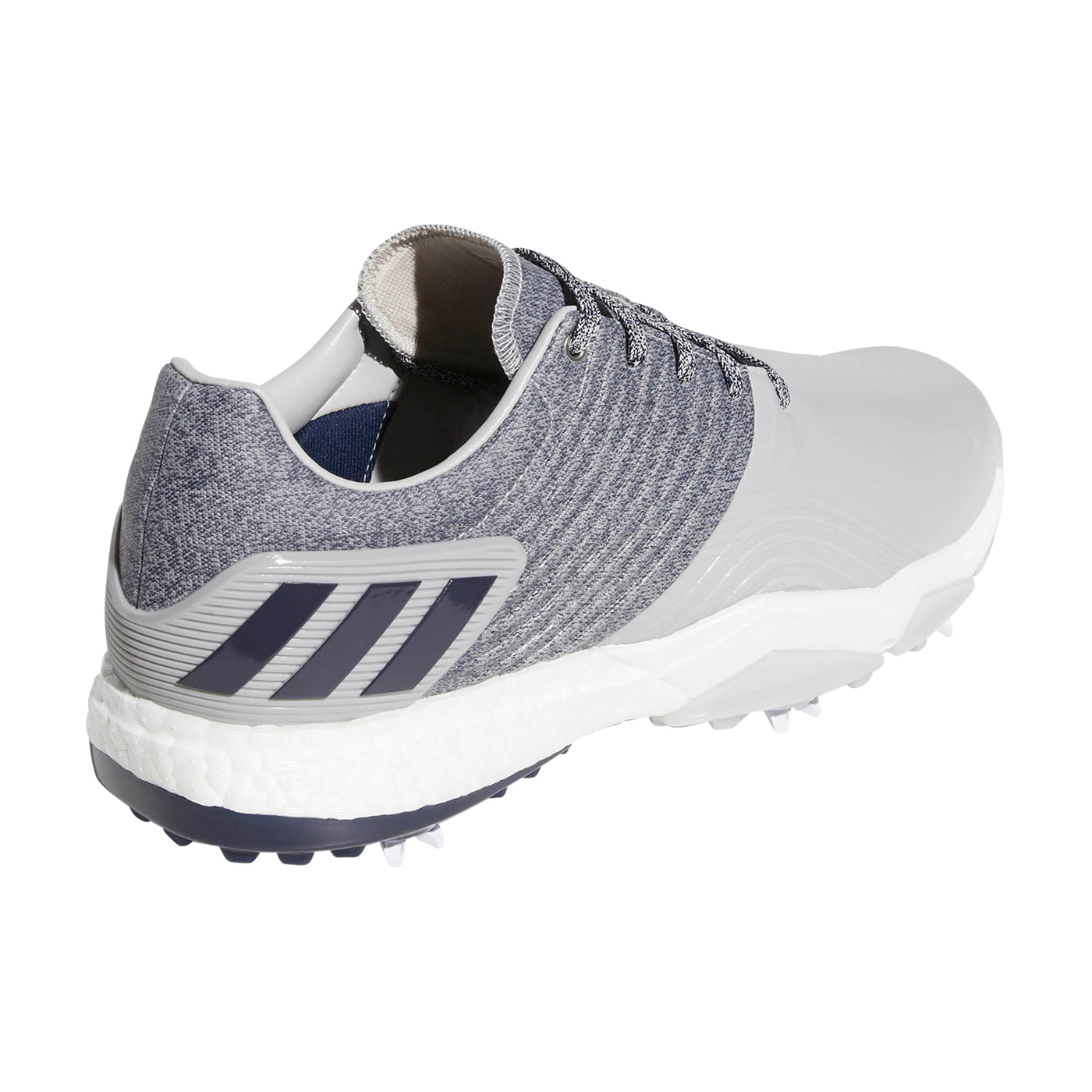 Adidas Adipower 4orged Gray Men's Golf Shoes - Lightweight Spiked Golf Shoes for Men with Comfort & Traction - Perfect for Golf Course & Driving Range