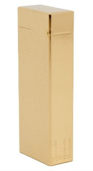 Dunhill Rollagas Moire Gold Plated Lighter - Premium Luxury Windproof Cigarette Lighter for Smoking, Collecting & Gifting - Perfect for Cigar Enthusiasts, Outdoor Use & Elegant Events
