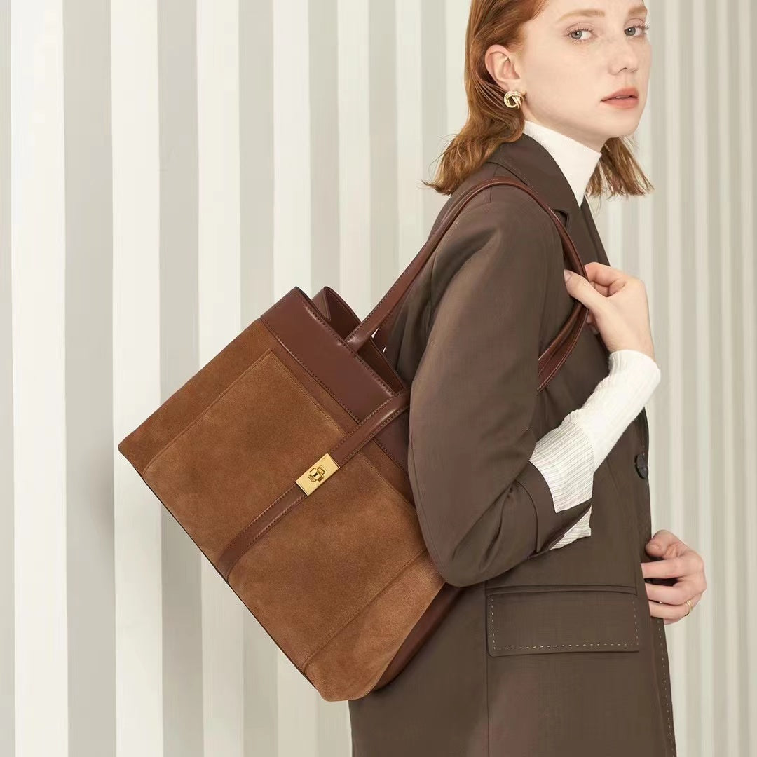 Stylish and Durable Work Tote Bag for Women - Professional Office Commuter Laptop Bag with Multiple Pockets - Perfect for Business, Travel, and Everyday Use